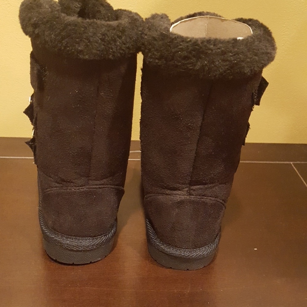 Girls LINK black boots size 9 NW0T - Picture 4 of 4